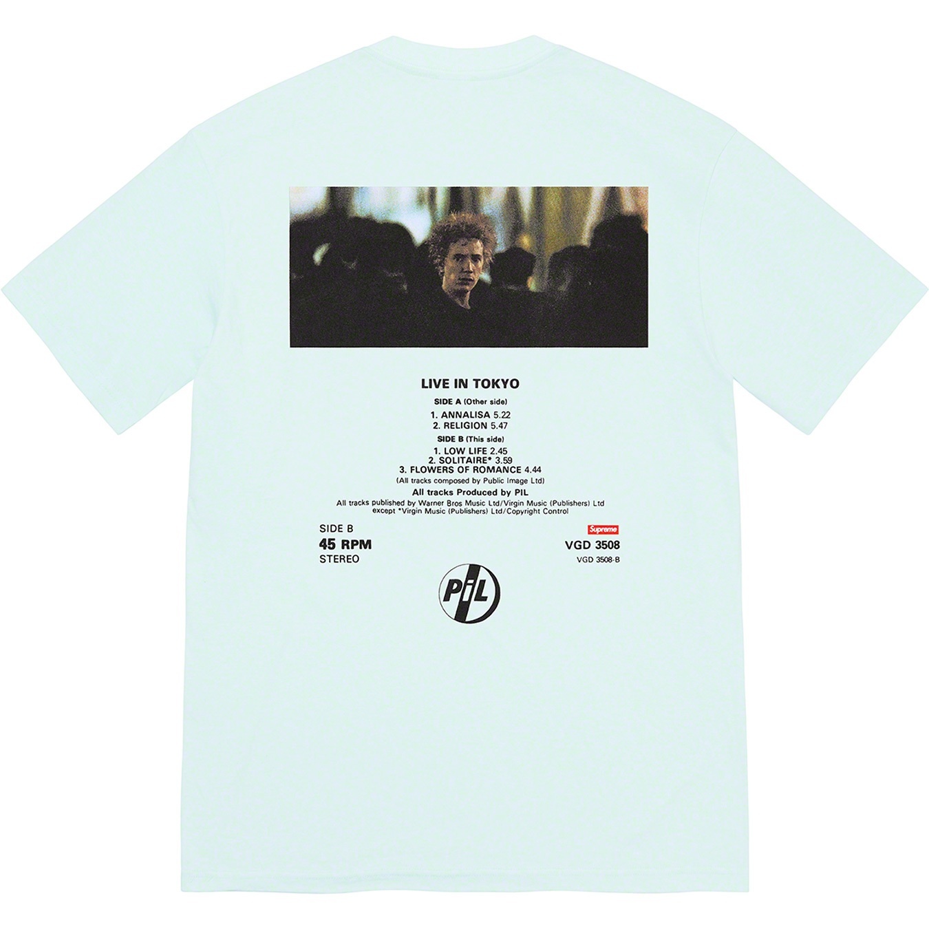 PiL Live In Tokyo Tee view 2